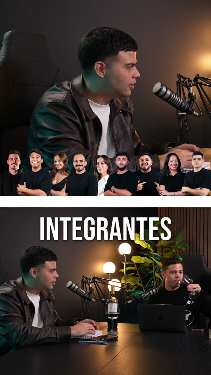 Producción de podcast multicámara